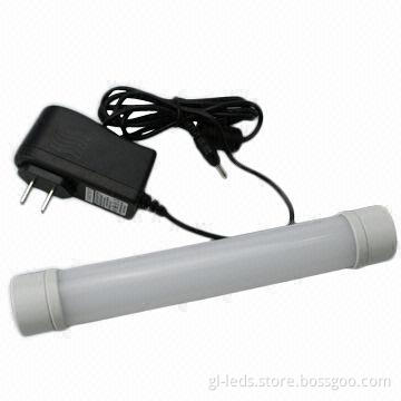 Rechargeable Dimmable Mini LED Tube with 100 to 240V AC Input Voltage, 50/60Hz Frequency